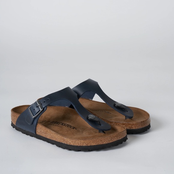 Birkenstock Shoes - Birkenstock women’s Navy and Brown Sandals
